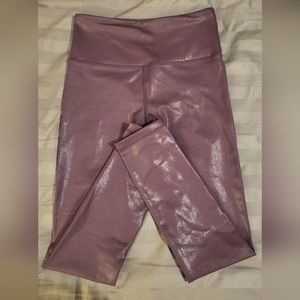 Plum Metallic Plus LNT leggings